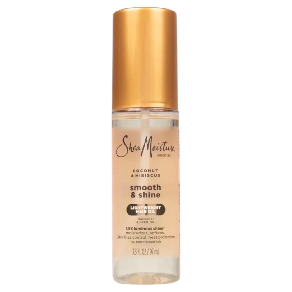 SheaMoisture Coconut and Hibiscus Smooth + Shine Hair Oil - 3.3 fl oz